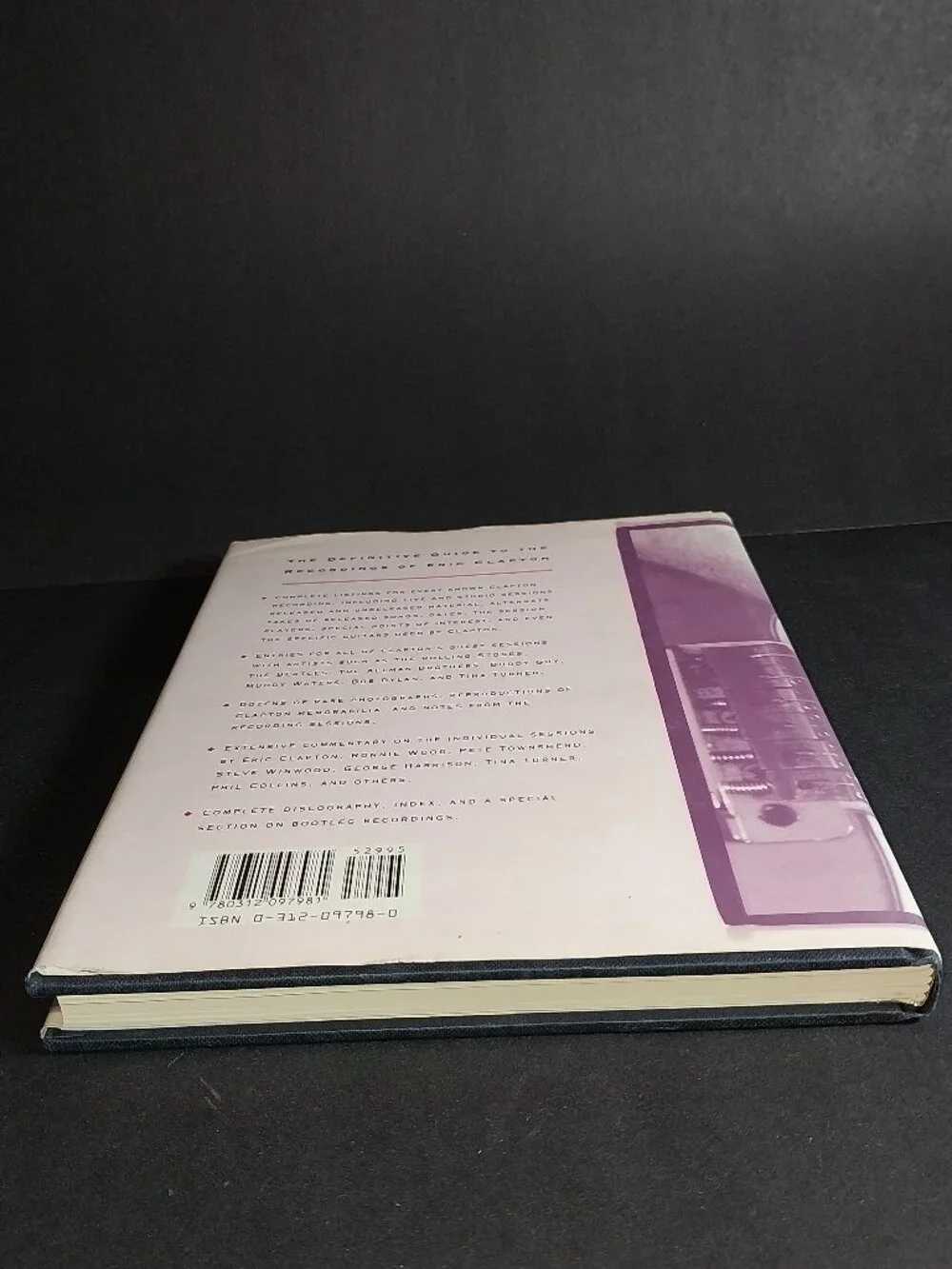 Eric ClaptonThe Complete Recording Sessions HC Book